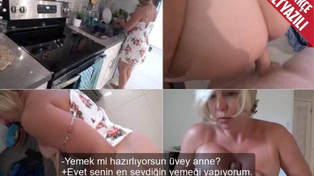 Favori Yemeğini Yapan Üvey Annesine Çok Sevdiği Yarağını Batırdı