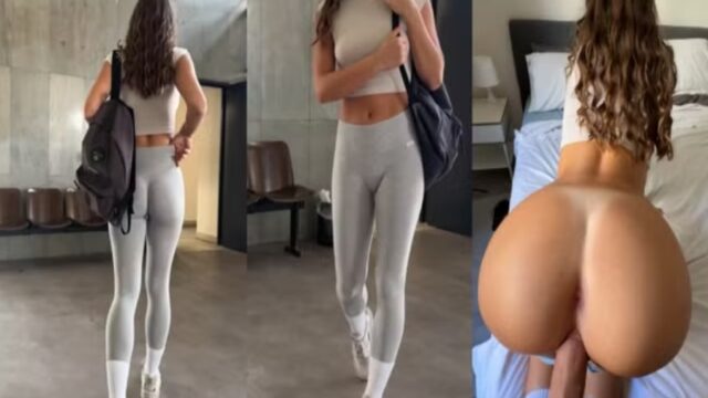 Spor Salonundaki En Seksi Kızla Tanıştı Teri Üzerindeyken Evde İçine Yapıştı