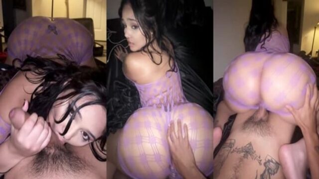 Fileli Jartiyeriyle Ay Gibi Parlayan Latin Kız Geceyi Aydınlattı